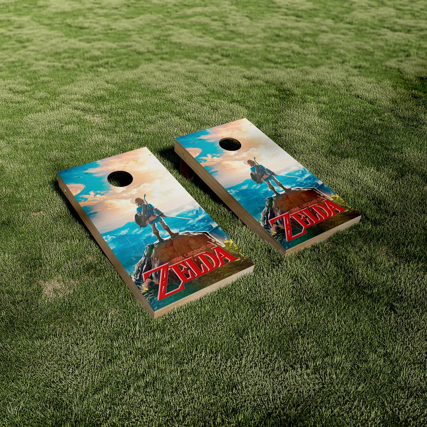 Zelda Cornhole Vinyl Wraps/Skins