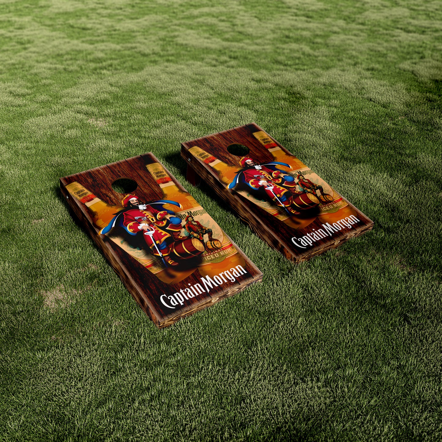 Captain Morgan Rum Bottles Vinyl Wraps/Skins
