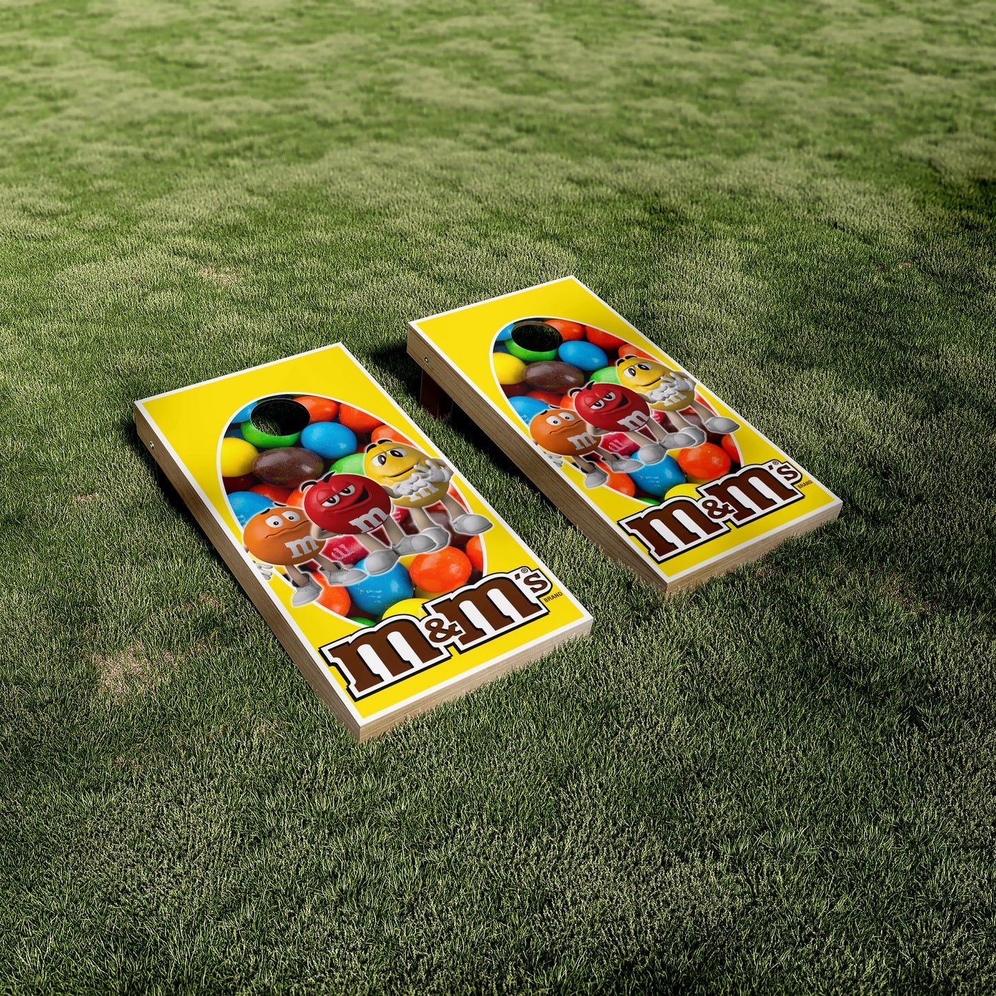 Peanut M&Ms Cornhole Wraps/Skins