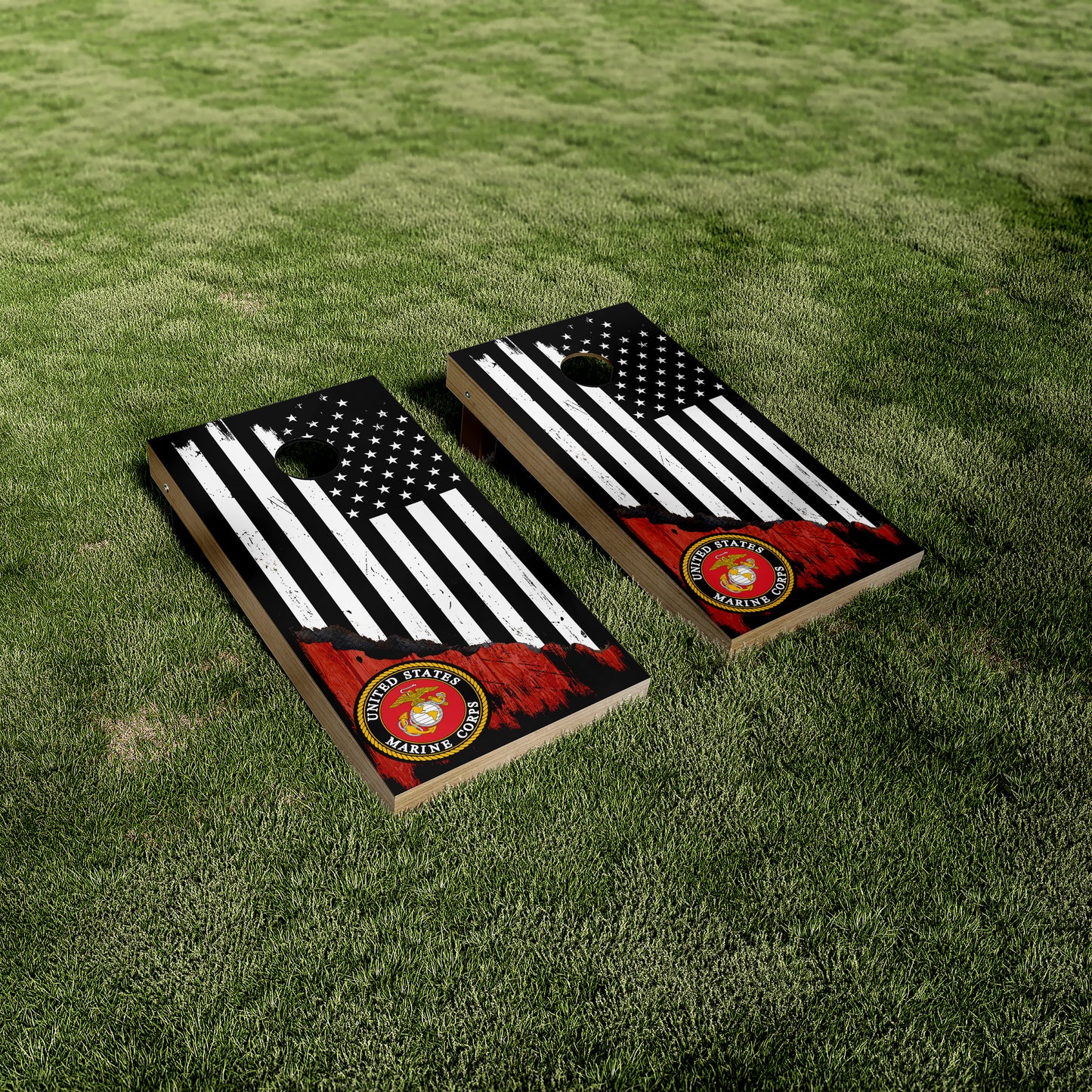 United States Marine Corps USMC American Flag Vinyl Wraps/Skins