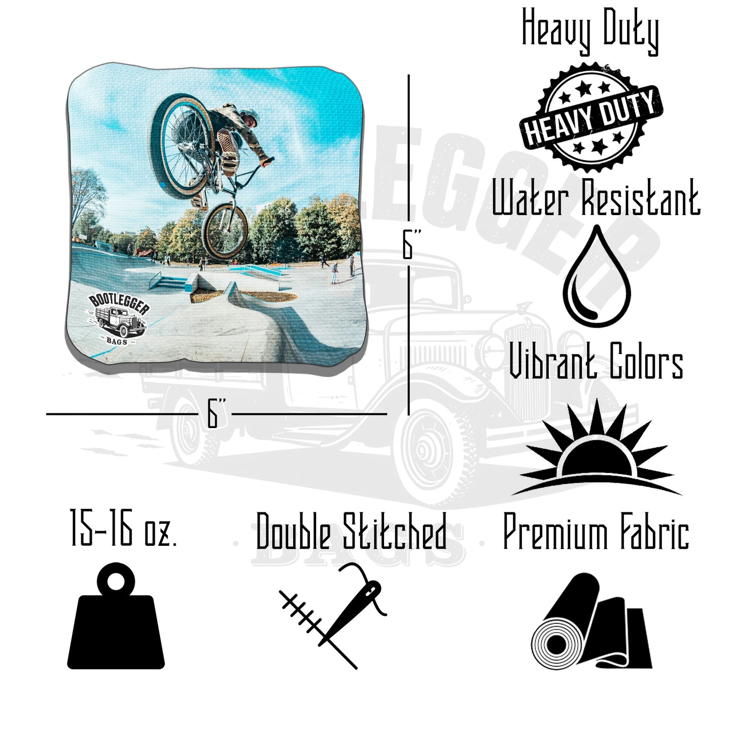 BMX Racing Cornhole Bags