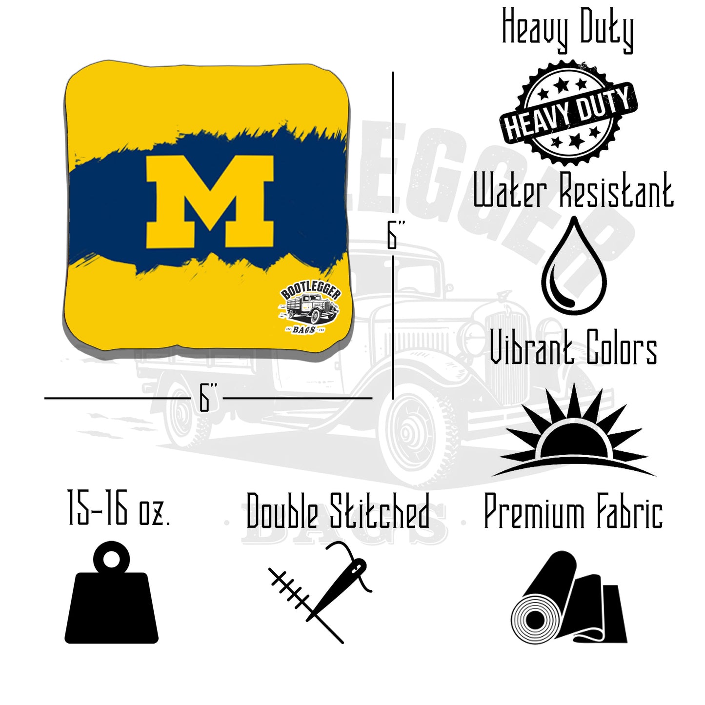 UofM Cornhole Bags