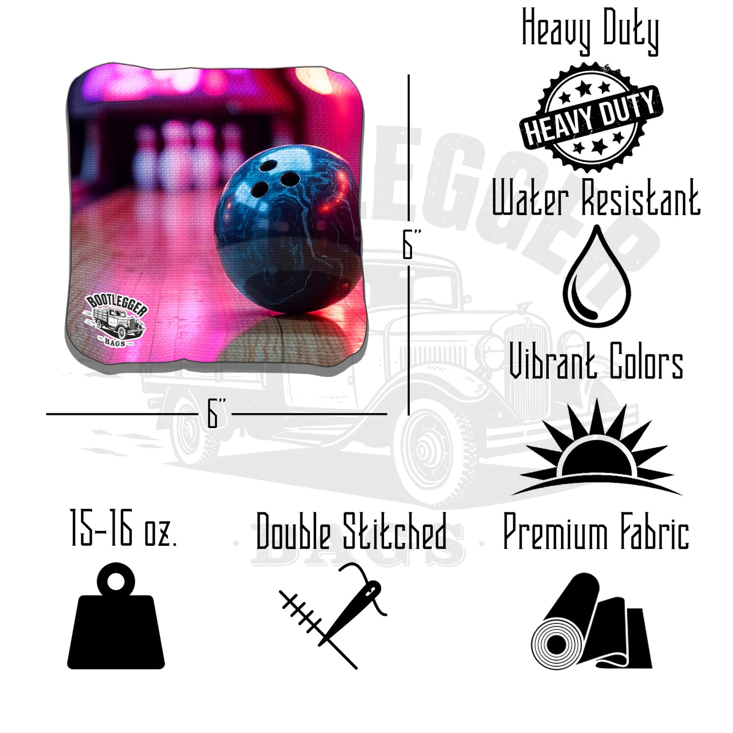 Bowling Cornhole Bags