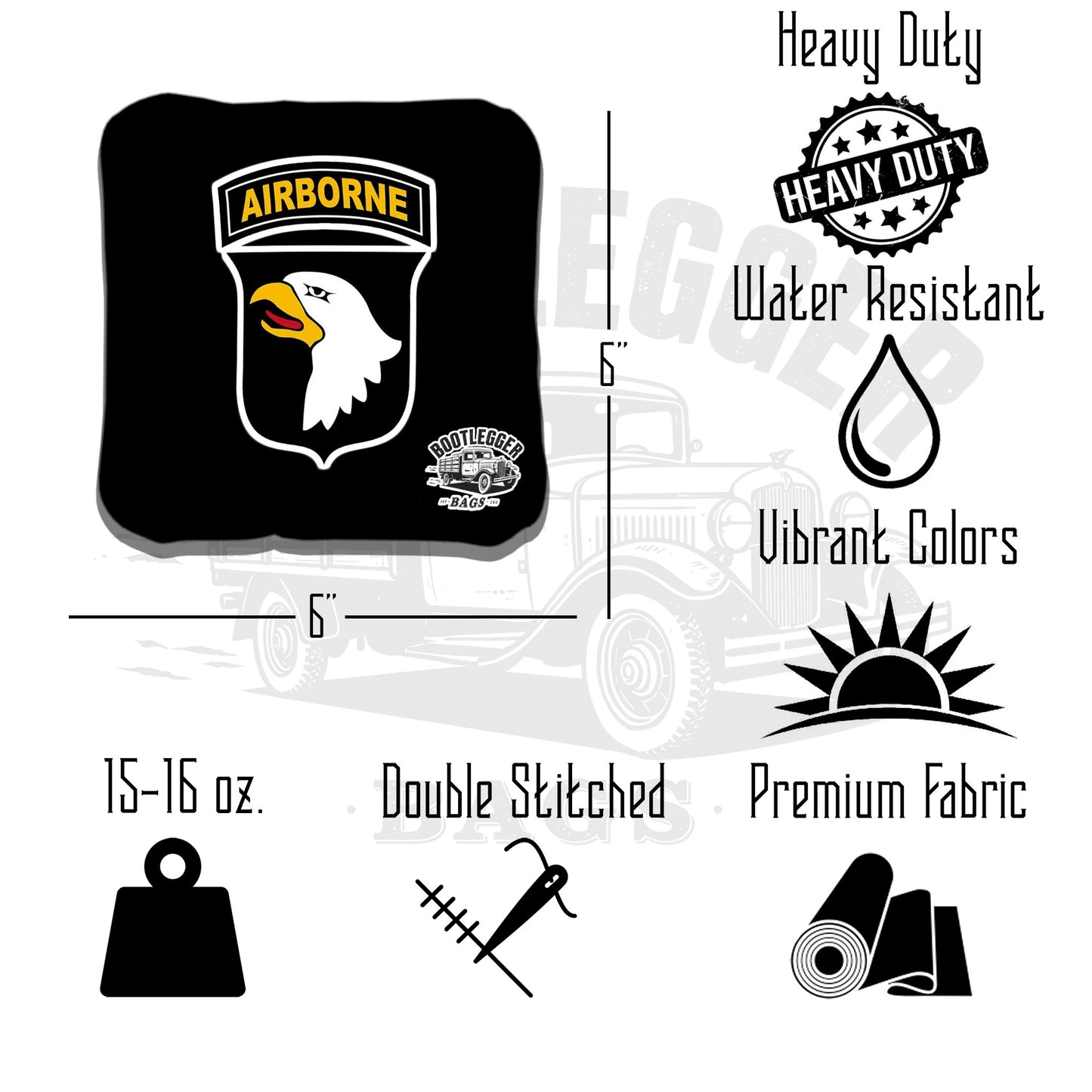 101st Airborne Division Cornhole Bags
