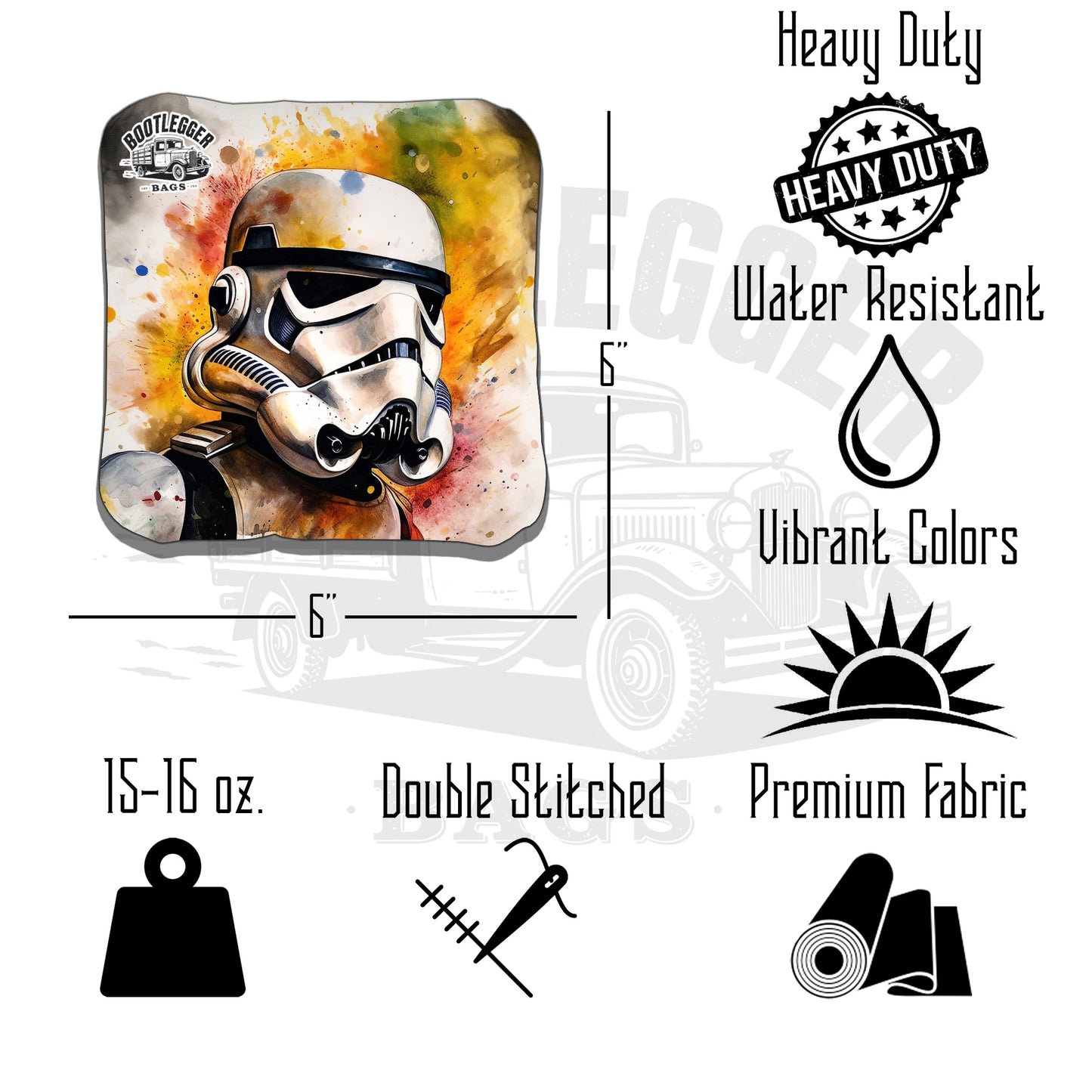 Star Wars Storm Troopers Fan Art Cornhole Bags