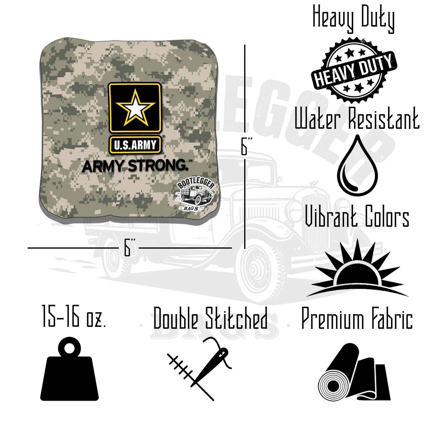 U. S. Army Camo Cornhole Bags