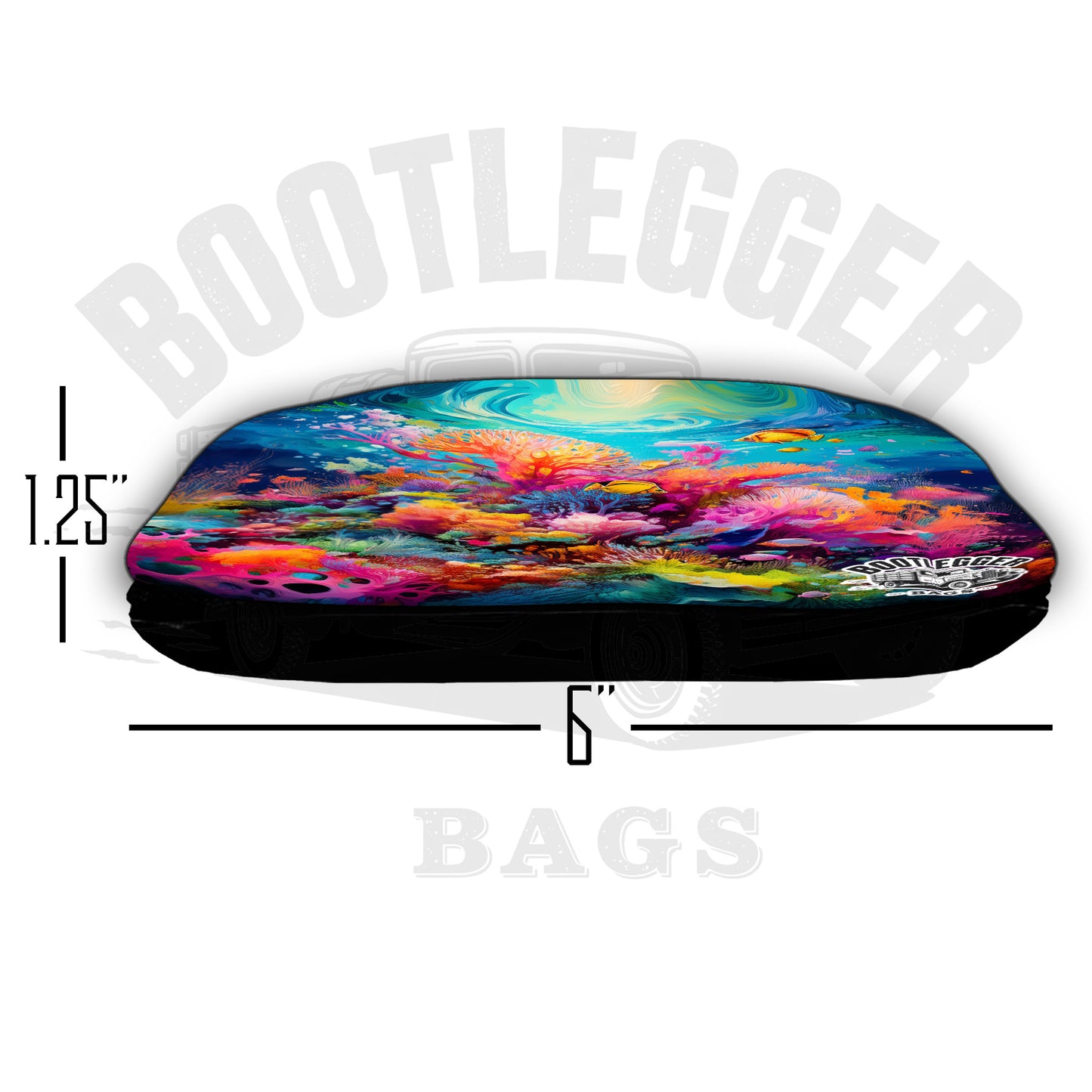 Bright Coral Reef Cornhole bags