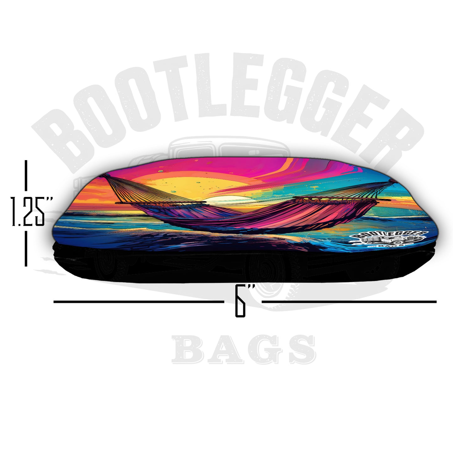 Tropical Paradise Hammocks Cornhole Bags