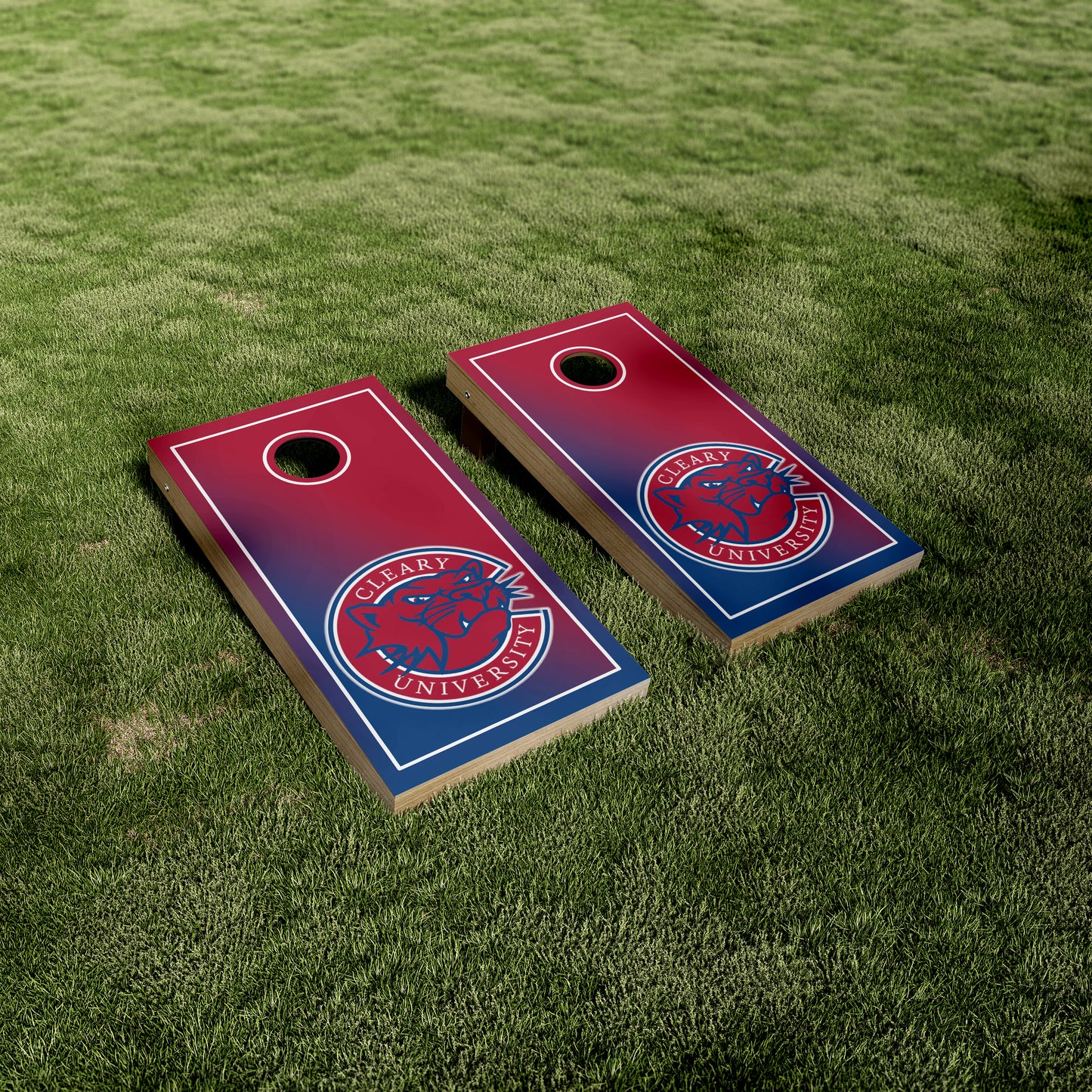 Cleary University Gradient Printed Vinyl Wraps/Skins
