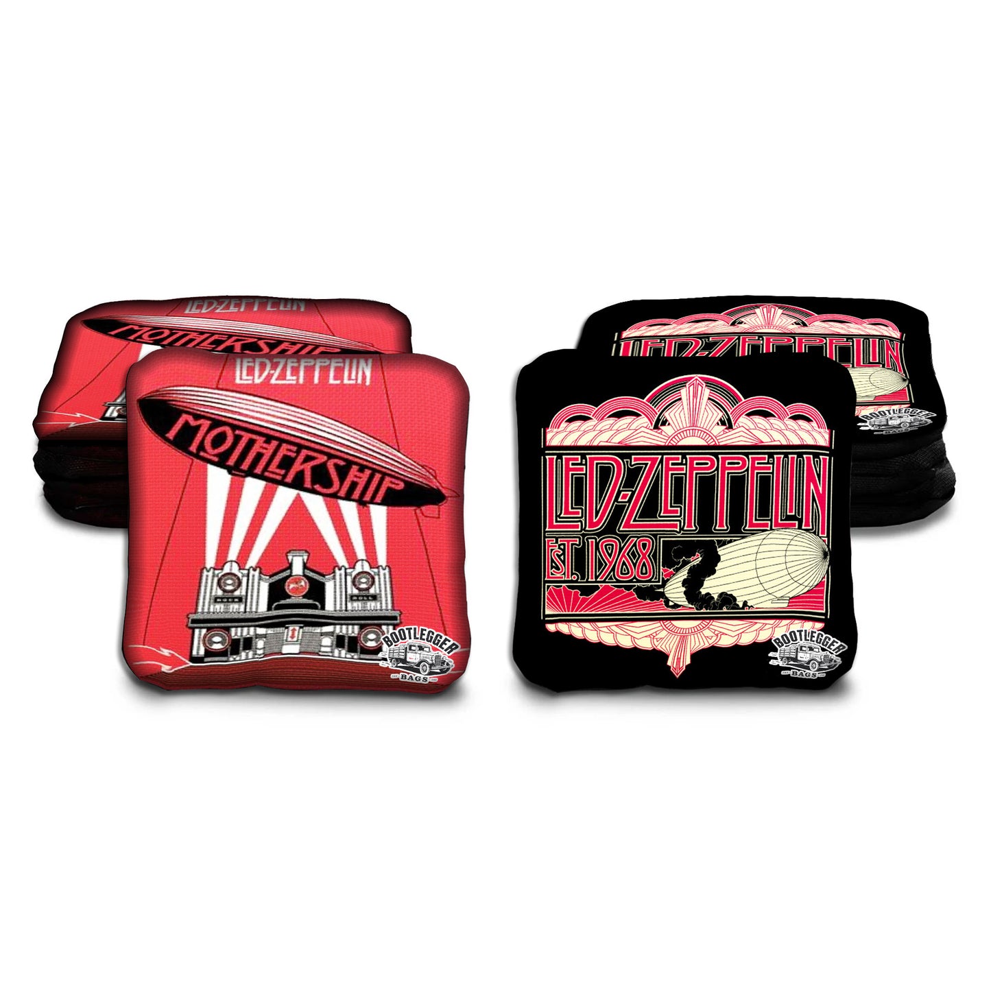 Led Zepplin Fan Art Cornhole Bags