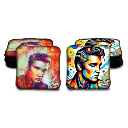 Elvis Fan Art Cornhole Bags