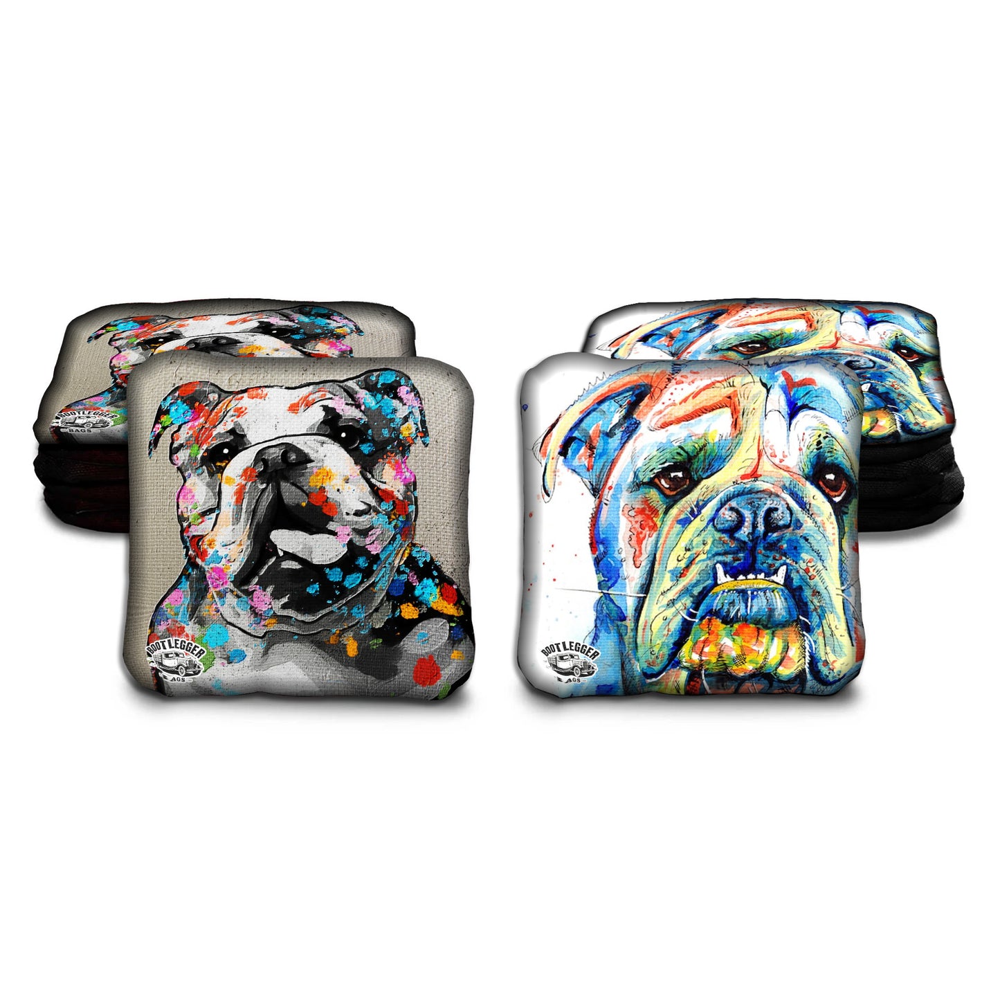 English Bulldog Cornhole Bags