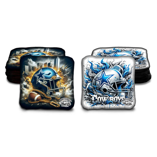 Dallas Cowboys Fan Art Cornhole Bags