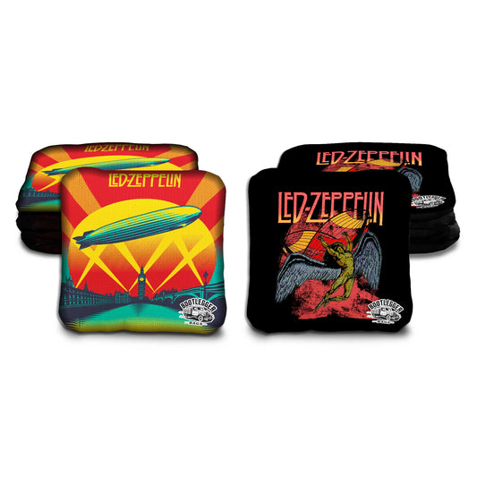 Led Zepplin Fan Art Cornhole Bags