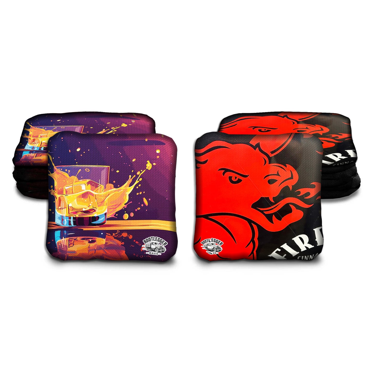 Fire Ball Fan Art Cornhole Bags