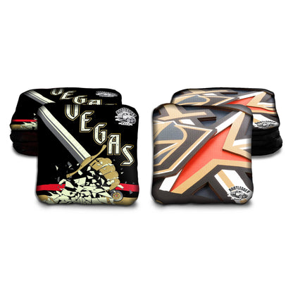 Vegas Golden Knights Fan Art Cornhole Bags