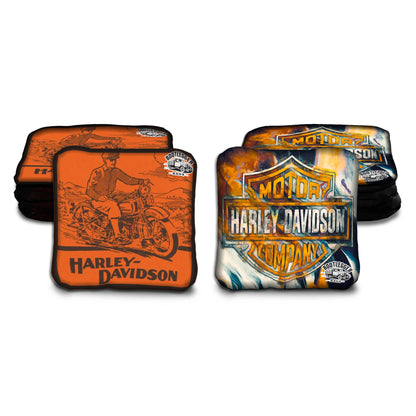 Harley Davidson Throwback Cornhole Bags
