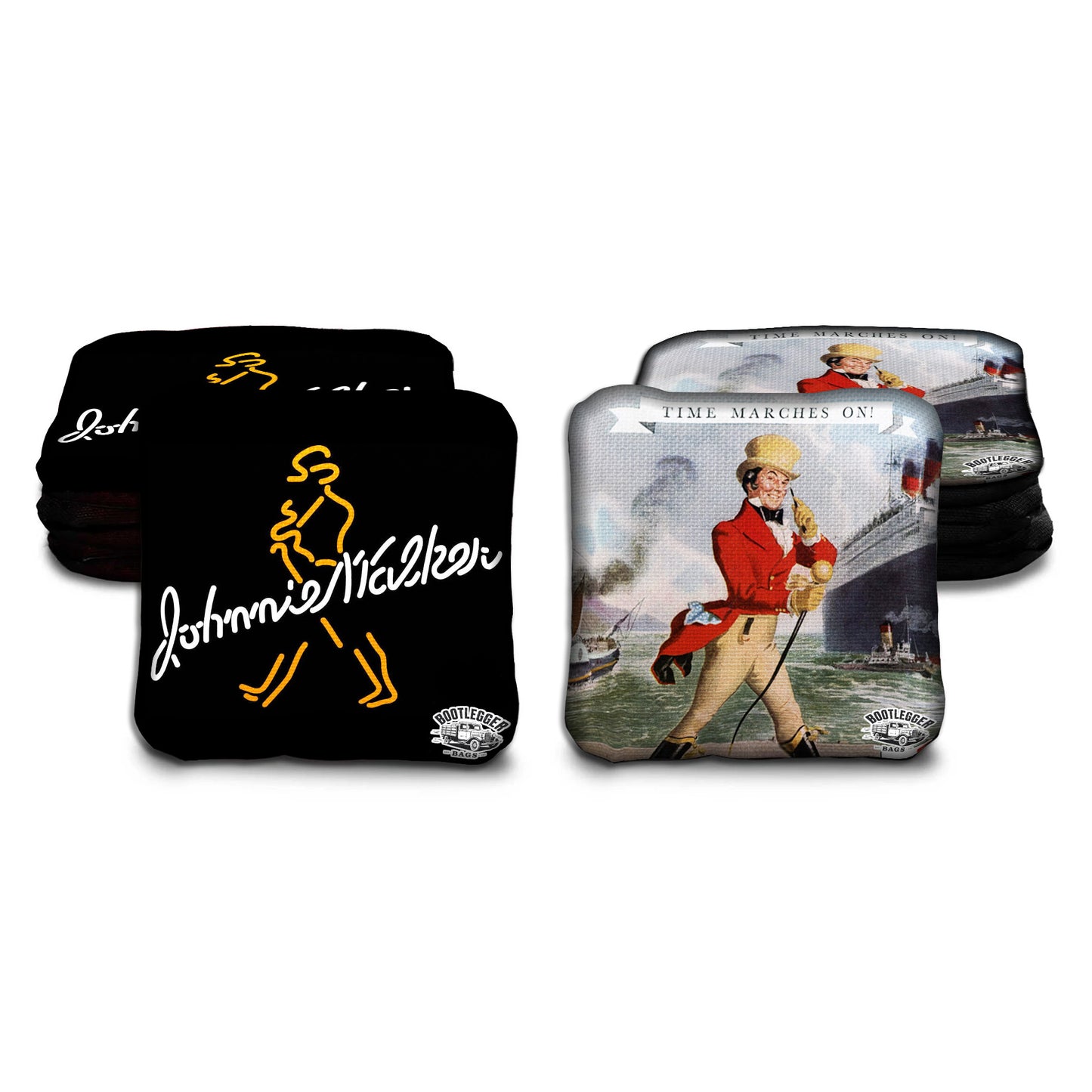 Johnnie Walker Fan Art Cornhole Bags