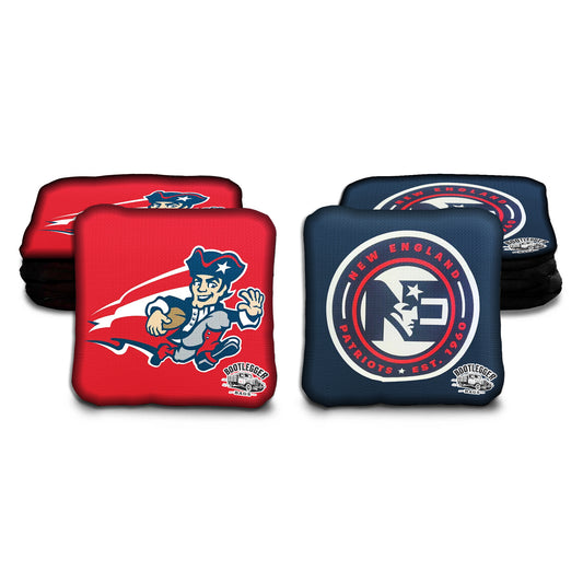 New England Patriots Fan Art Cornhole Bags