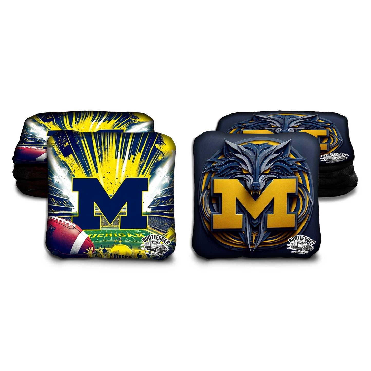 University of Michigan Cornhole Bags