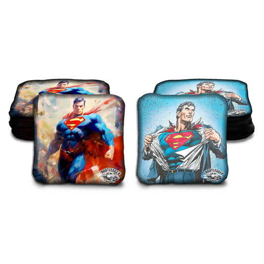 Superman Fan Art Cornhole Bags
