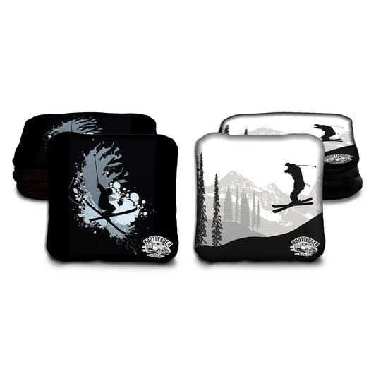 Skiing Cornhole Bags