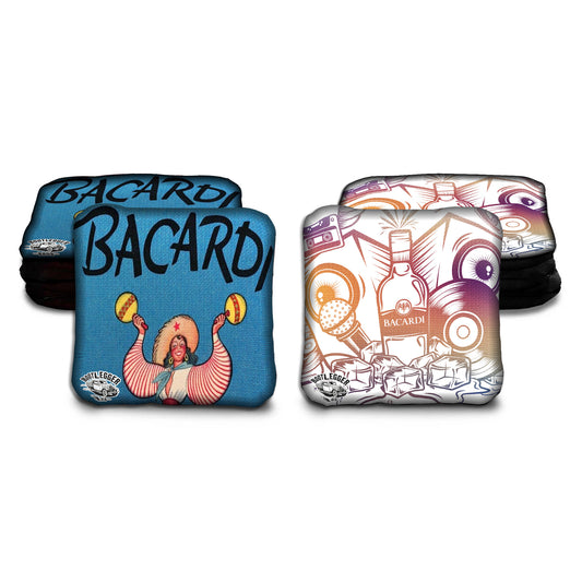 Bacardi Fan Art Cornhole Bags