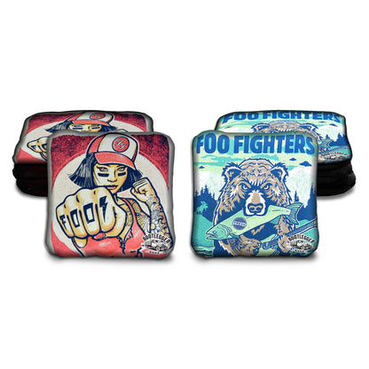 Foo Fighters Fan Art Cornhole Bags