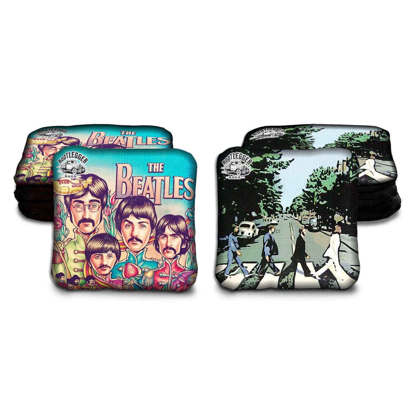 The Beatles Fan Art Cornhole Bags