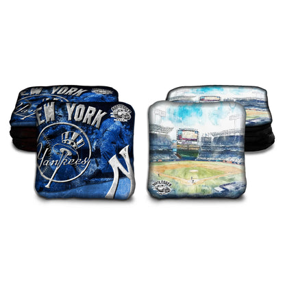 New York Yankees Fan Art Cornhole Bags