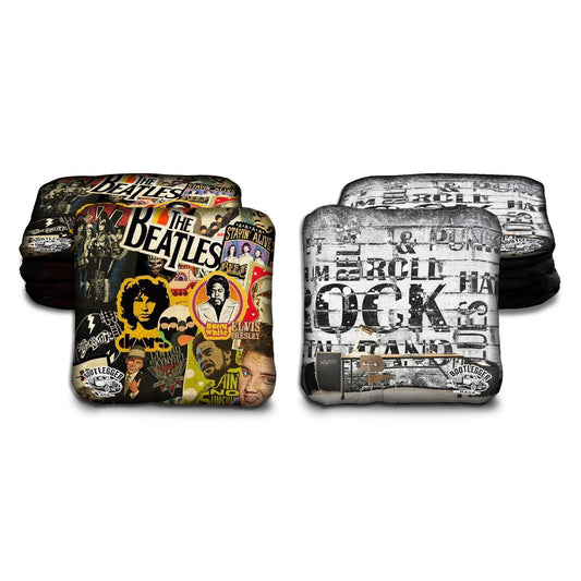 Rock N Roll Themed Cornhole Bags