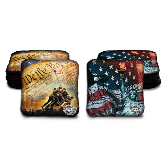 We the People Patriotic Cornhole Bags