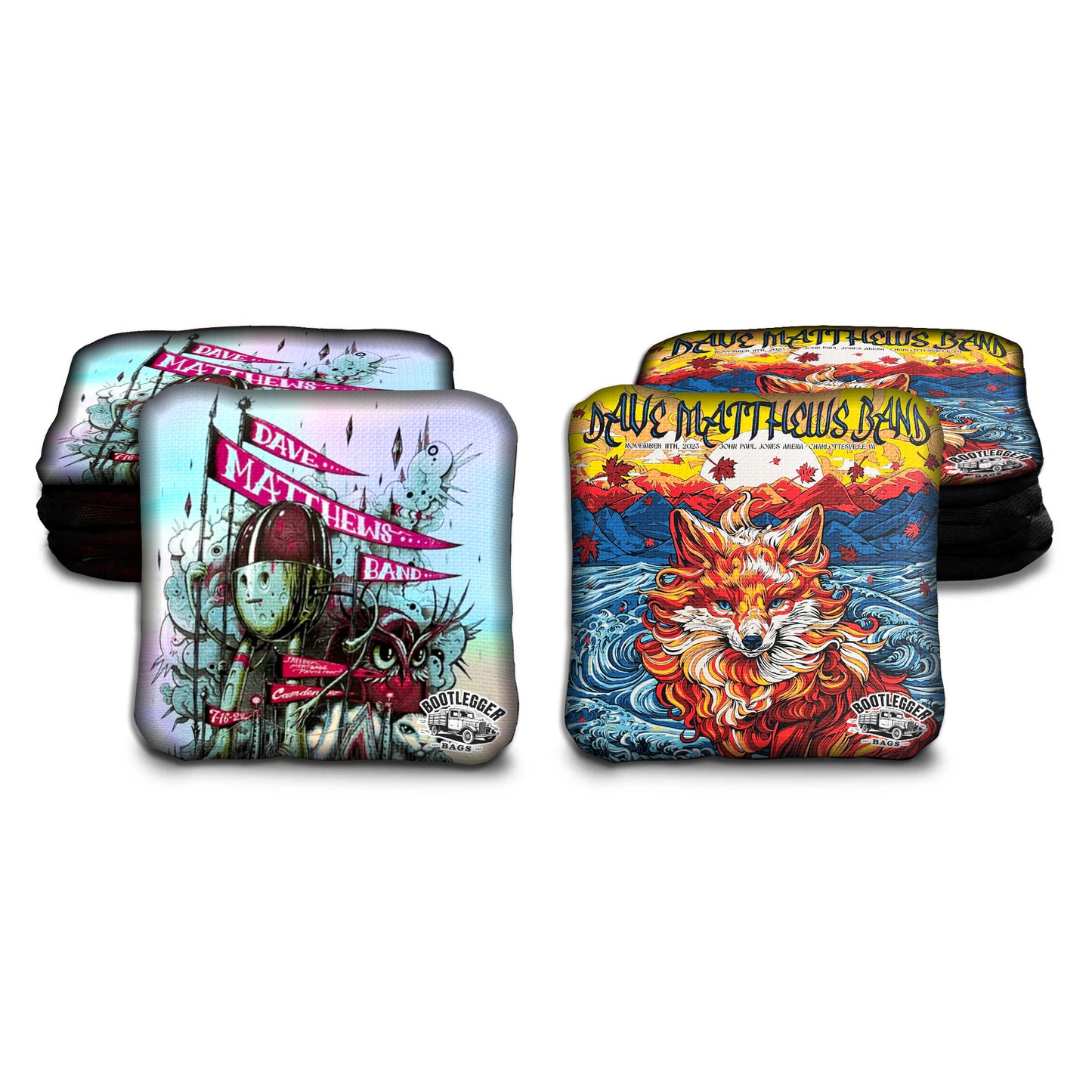 Dave Matthews Band Fan Art Cornhole Bags
