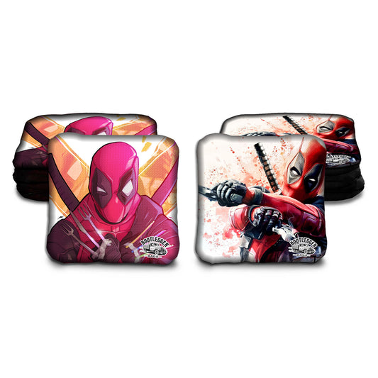 Deadpool Fan Art Cornhole Bags