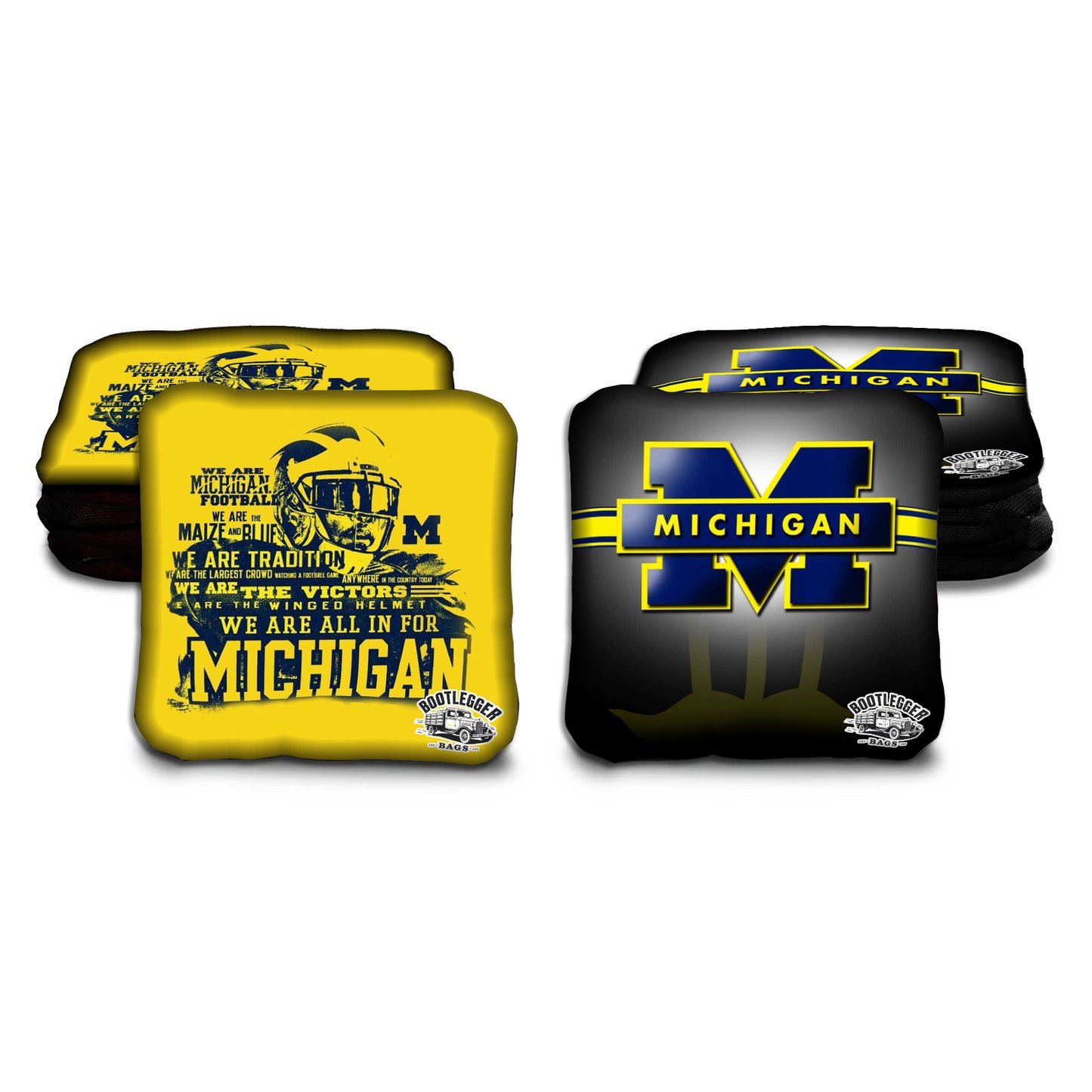 University of Michigan Cornhole Bags