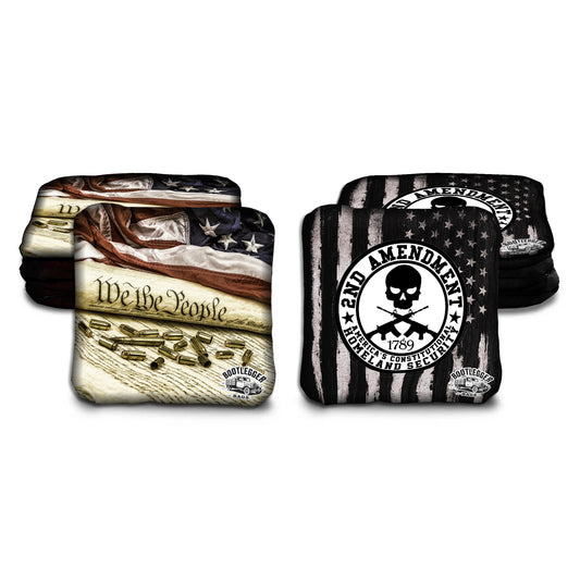 2nd Amendment and We the People Cornhole Bags