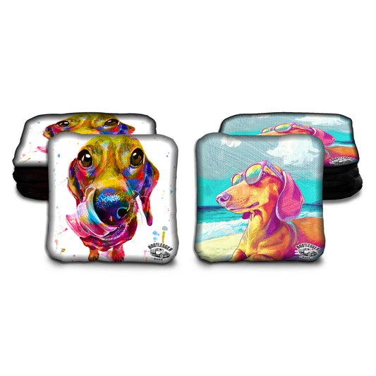 Dachshund Cornhole Bags