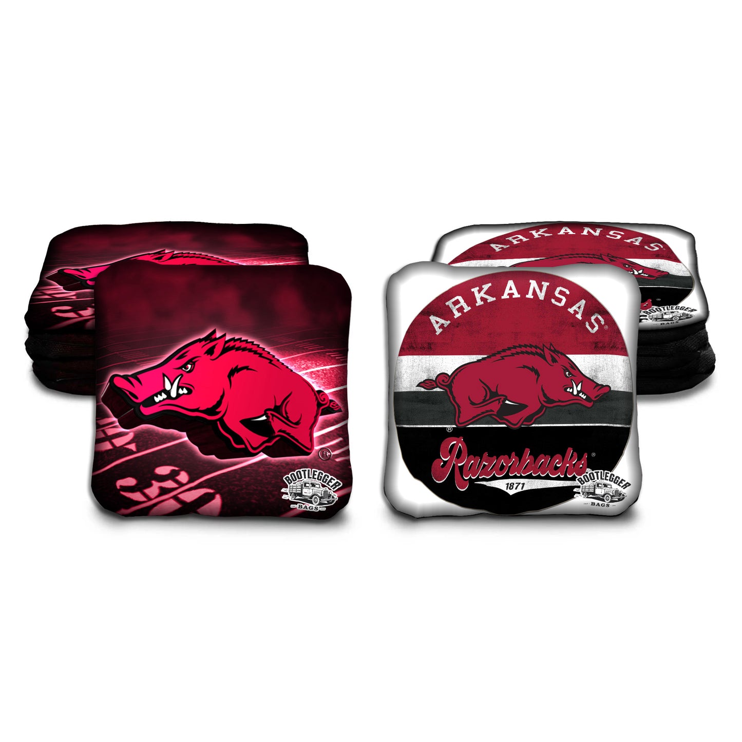 Arkansas Razorbacks Cornhole Bags