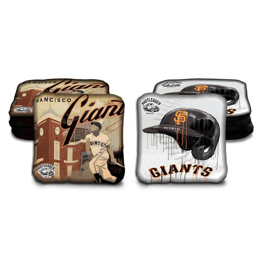 San Francisco Giants Fan Art Cornhole Bags