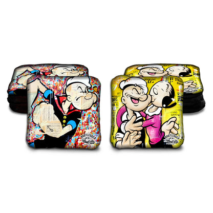 Popeye Fan Art Cornhole Bags