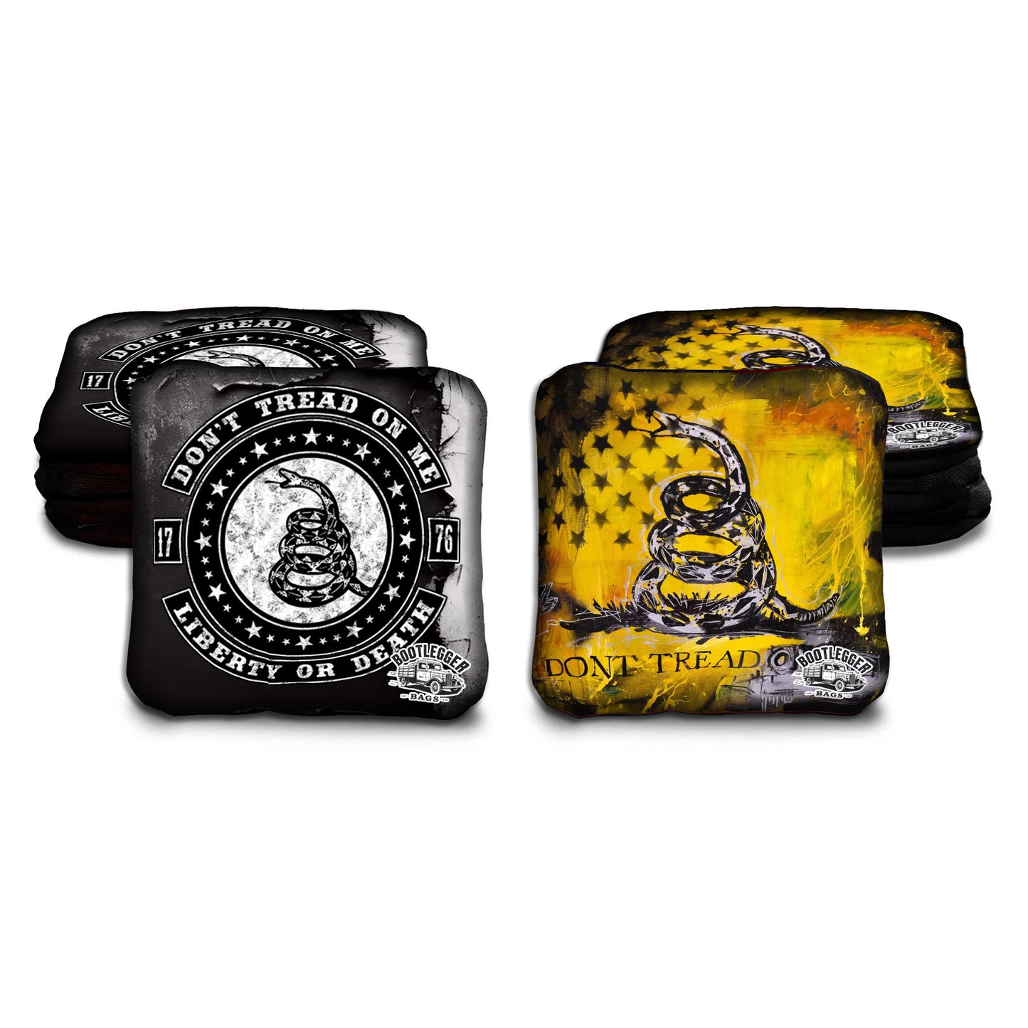 Dont tread on Me Cornhole Bags