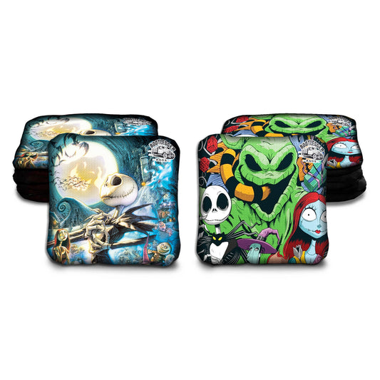Nightmare Before Christmas Fan Art Cornhole Bags