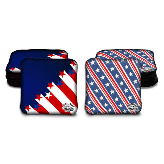 Stars and Stripes American Flag Cornhole Bags