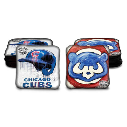 Chicago Cubs Fan Art Cornhole Bags