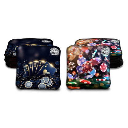 Poker Cornhole Bags