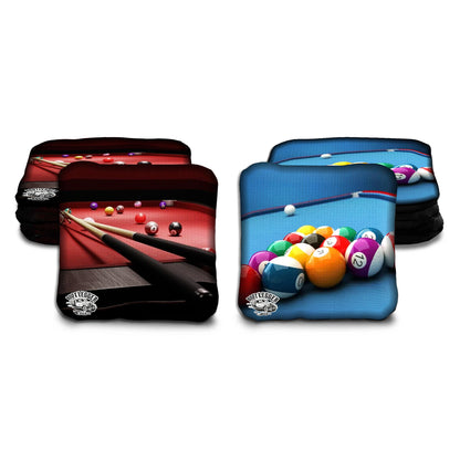 Billiards Cornhole Bags