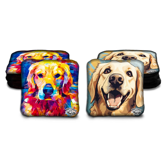 Golden Retriever Cornhole Bags