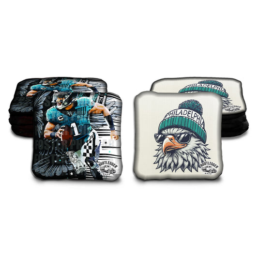 Philadelphia Eagles Fan Art Cornhole Bags