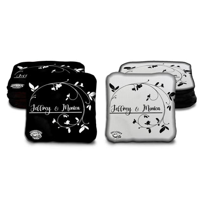 Wedding Bride and Groom First Name Cornhole Bags