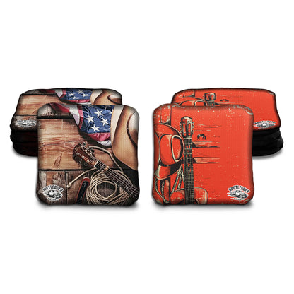 Country Music Cornhole Bags